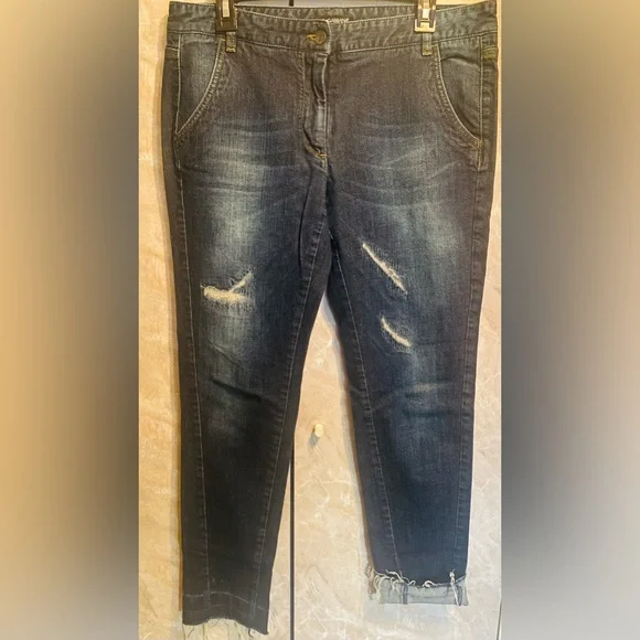 Dolce & Gabbana Dark Blue Women's Jeans - Picture 5 of 11